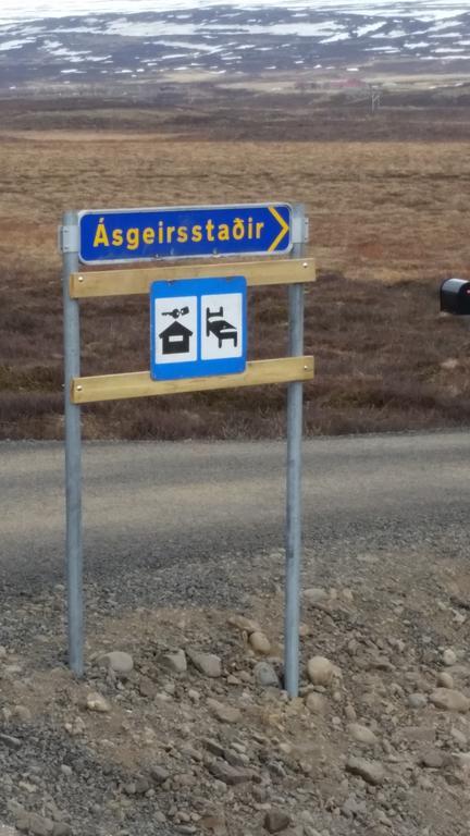 Ásgeirsstaðir Holiday Homes Exterior foto